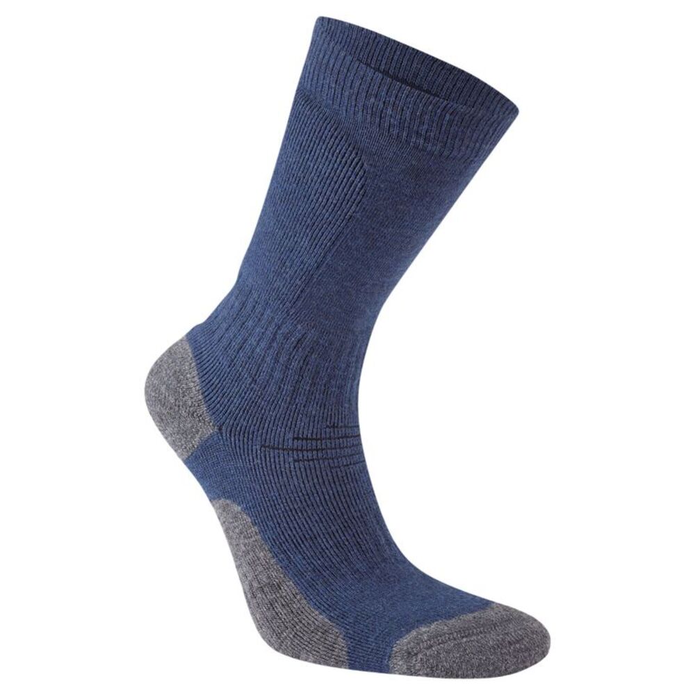 Craghoppers Unisex Adult National Trust Trekking Socks / Blue Stone